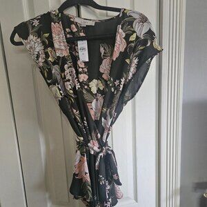 Loft wrap blouse size Medium
